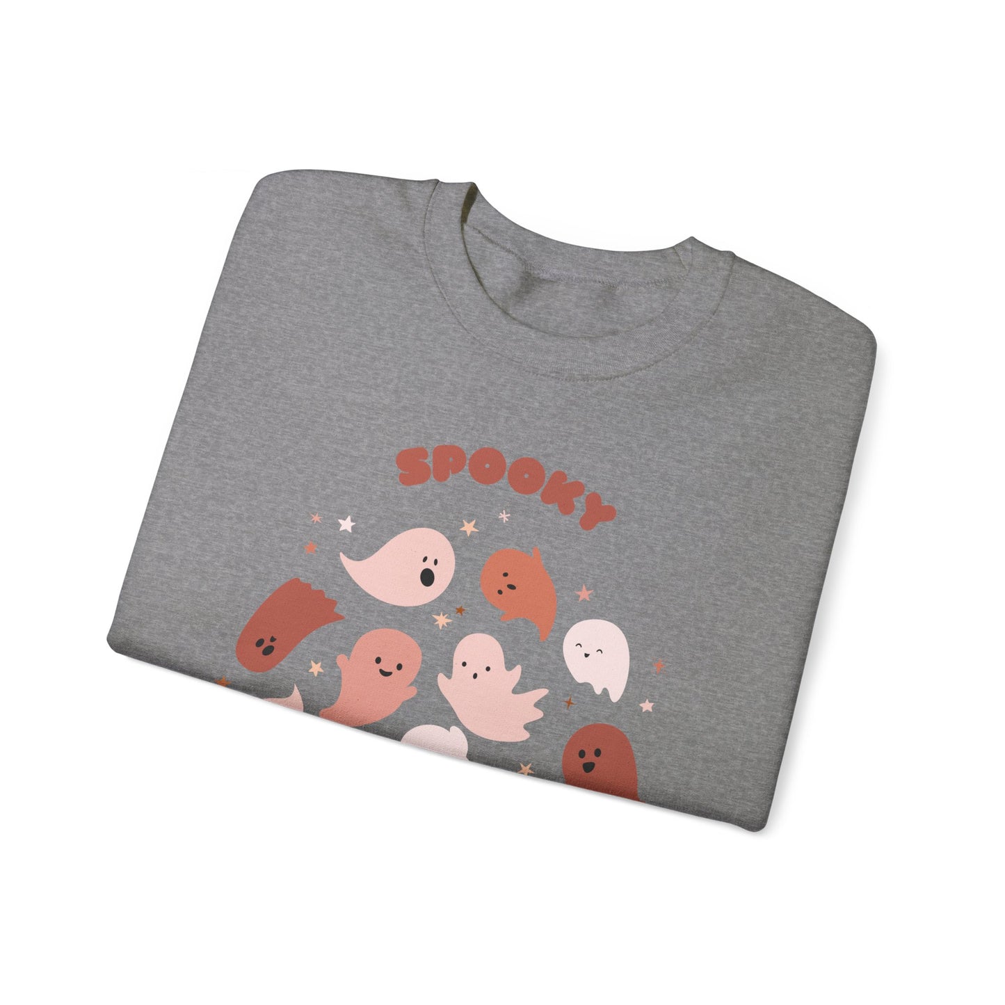 Cute Fall ‘Spooky Vibes’ Crewneck Sweatshirt