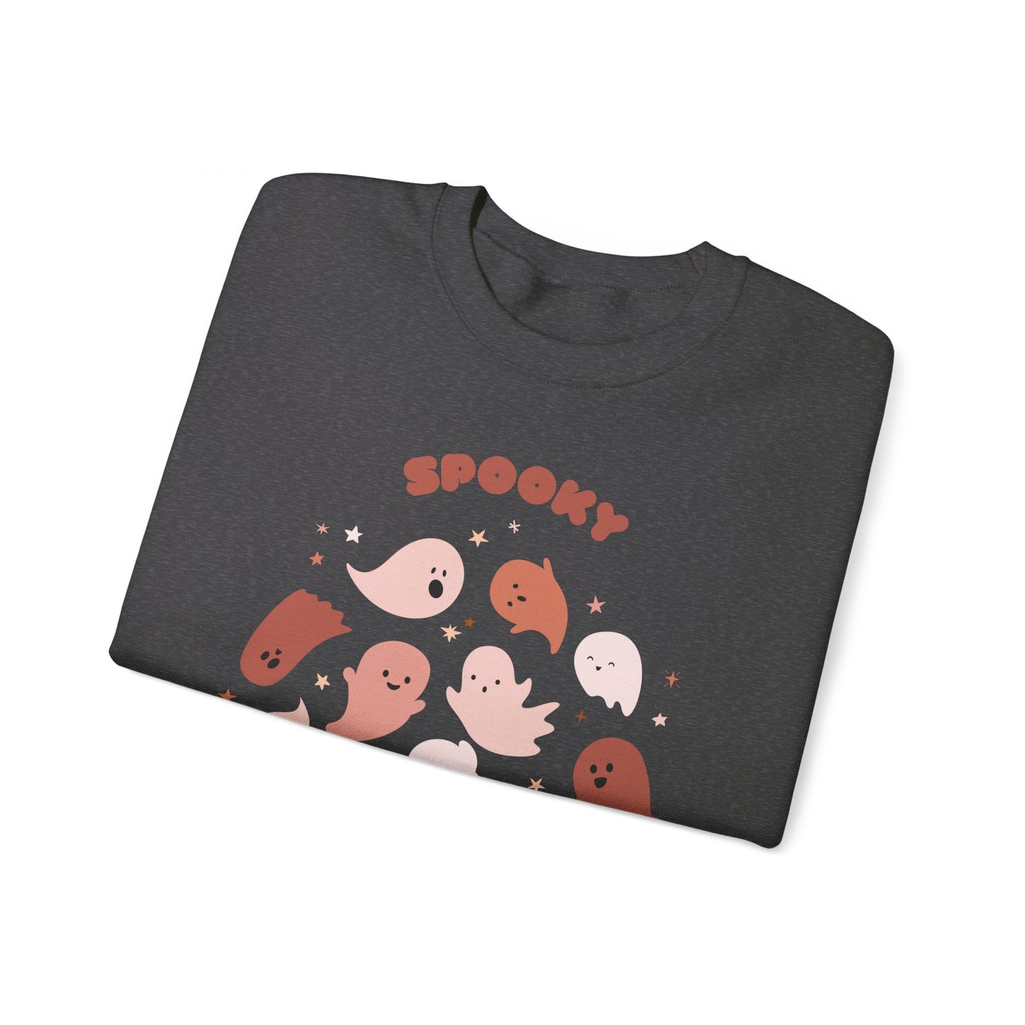 Cute Fall ‘Spooky Vibes’ Crewneck Sweatshirt