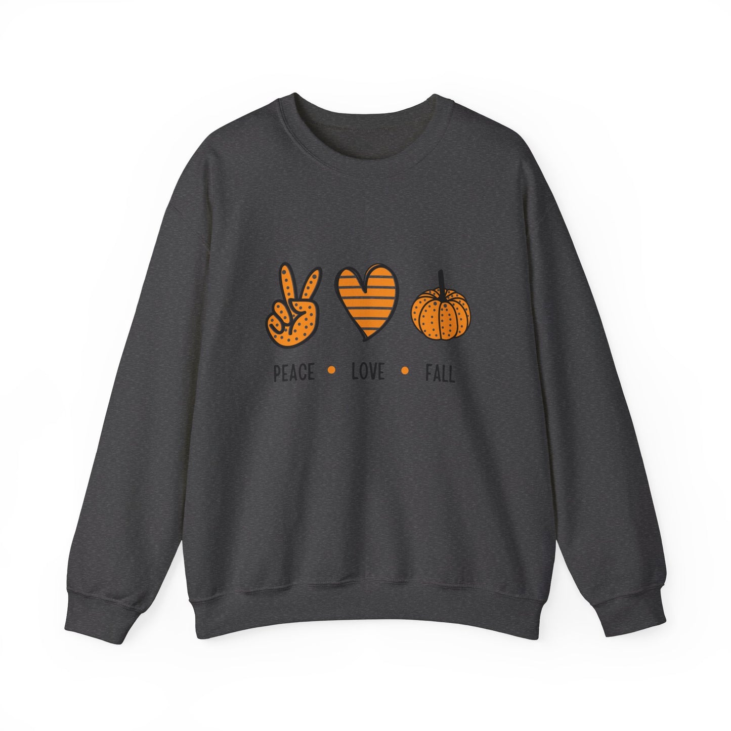 Cute Peace Love Fall Women’s Crewneck Sweatshirt