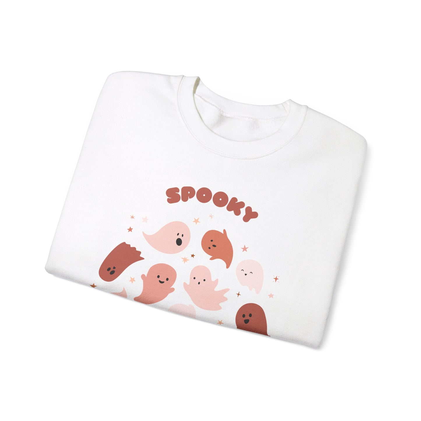 Cute Fall ‘Spooky Vibes’ Crewneck Sweatshirt